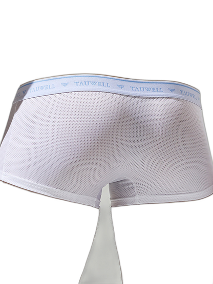 2 Pack Men's Sexy Comfortable Breathable Solid Color Trunks