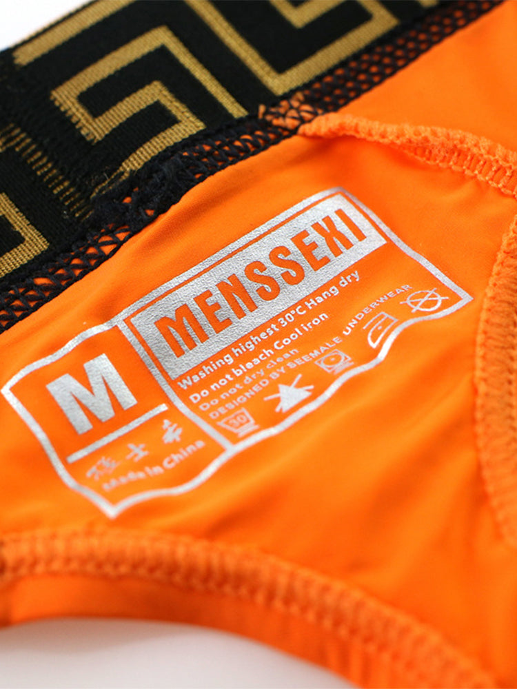 3 Pack Men's Sexy Soft Breathable Seamless Thong