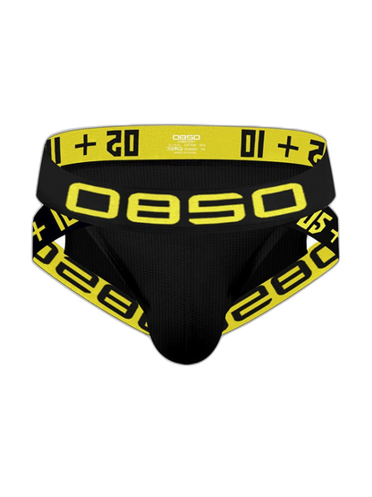 2 Pack Men's Breathable Personalized Low-Rise High-Elastic Briefs