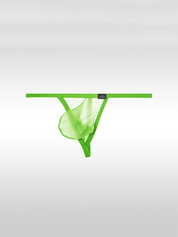Men's Ultra-Thin Transparent Sexy Low-Rise Thong