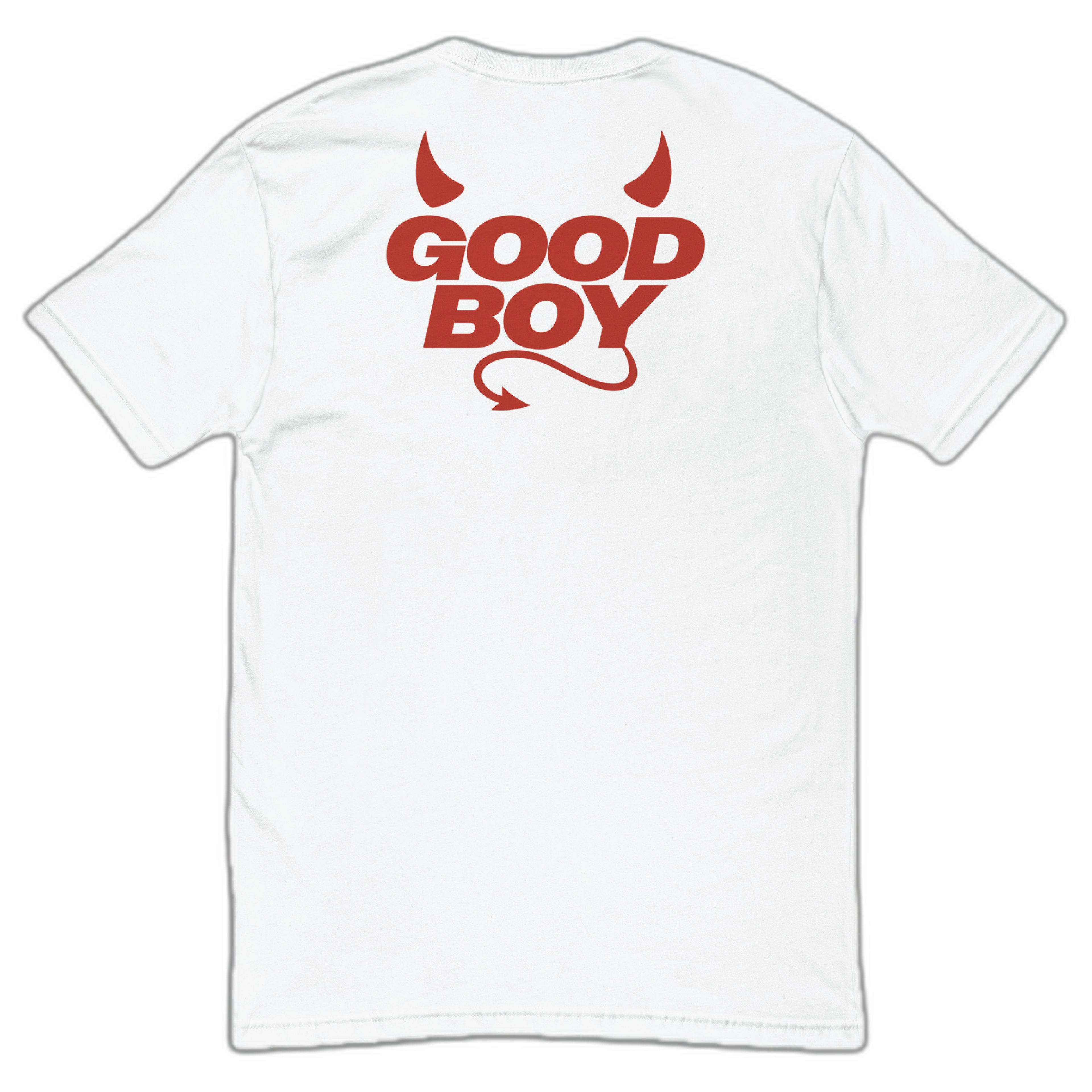 Good Boy Devil Fitted T-Shirt
