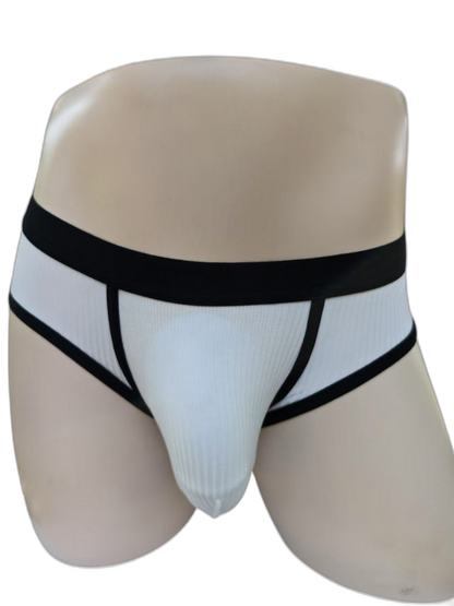 3 Pack Men's Seamless Comfort Large Supportive Pouch Sexy Low-Rise Briefs