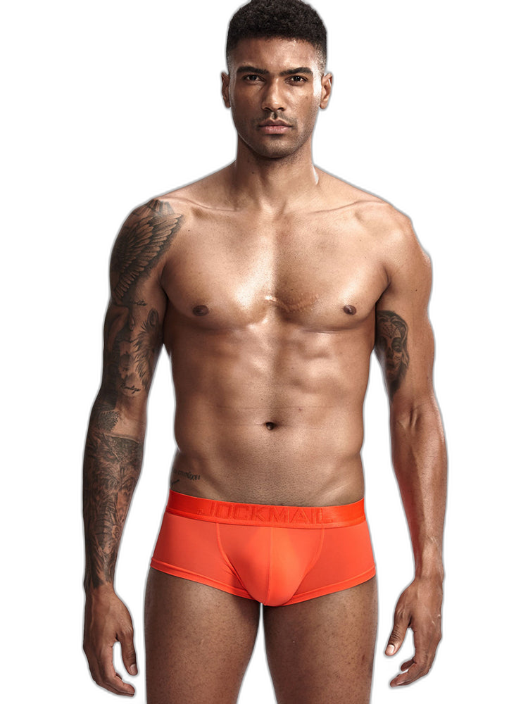 Breathable See-through Ball Support Pouch Underwear