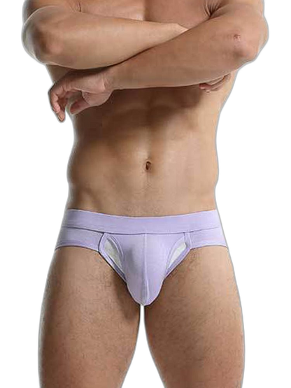3 Pack Men's Seamless Comfort Sporty Cut Stretch Fit Briefs