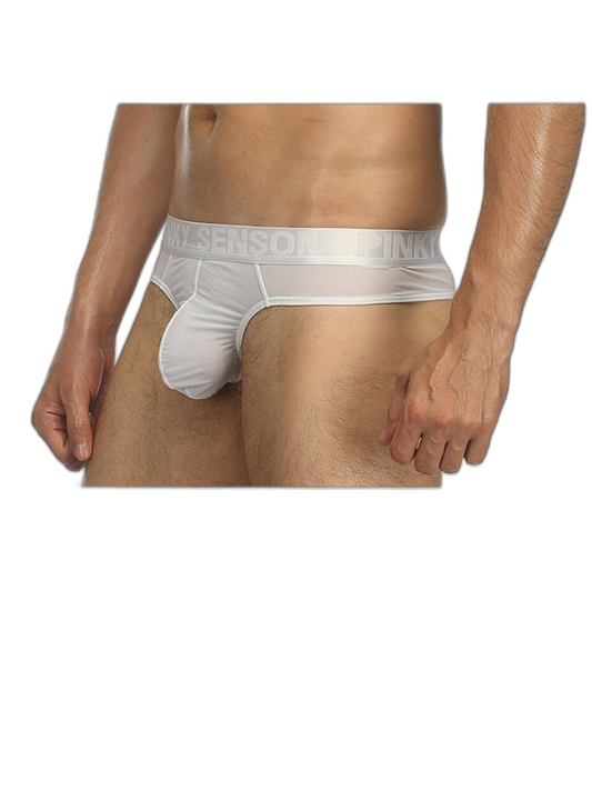 4 Pack Men's Sexy Nylon Low-Rise Comfortable Thong & Strings