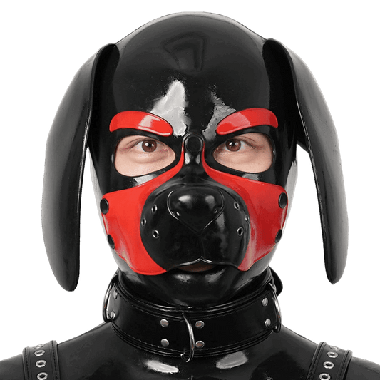 Furrjoi Silicone Beagle Hood Red