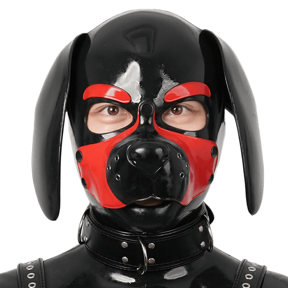 Furrjoi Silicone Beagle Hood Red
