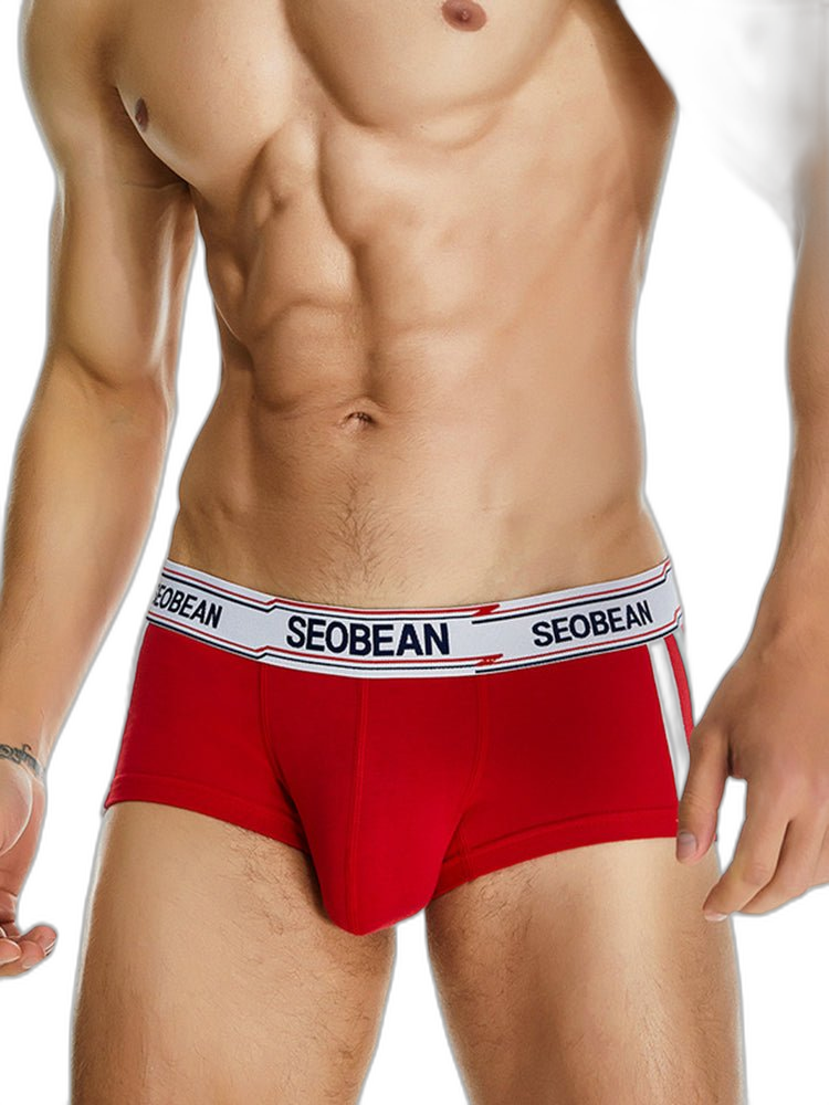 Men’s Side Line Pouch Cotton Trunks