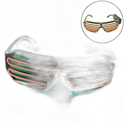 Neon Tube Glasses