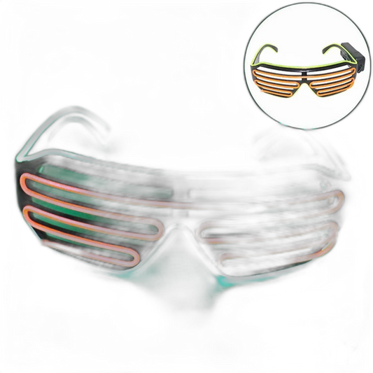 Neon Tube Glasses