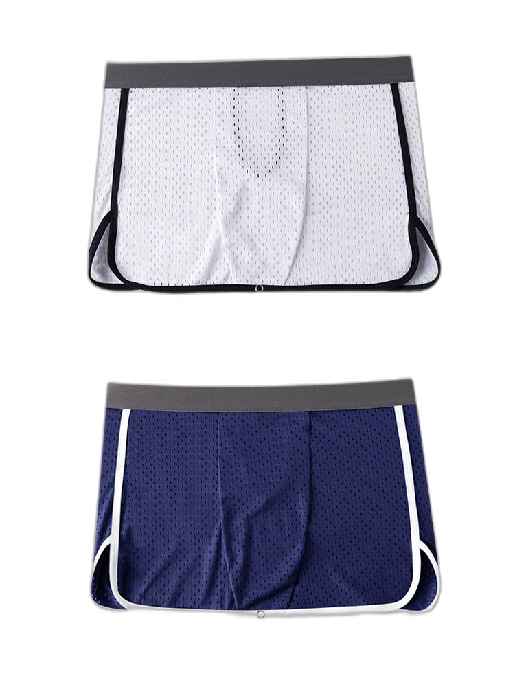 Men's  Button Casual U-Shaped Roman Skirt Dual-Purpose Arrow Pants Underwear