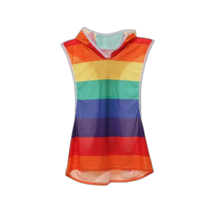 Rainbow Hooded Singlet
