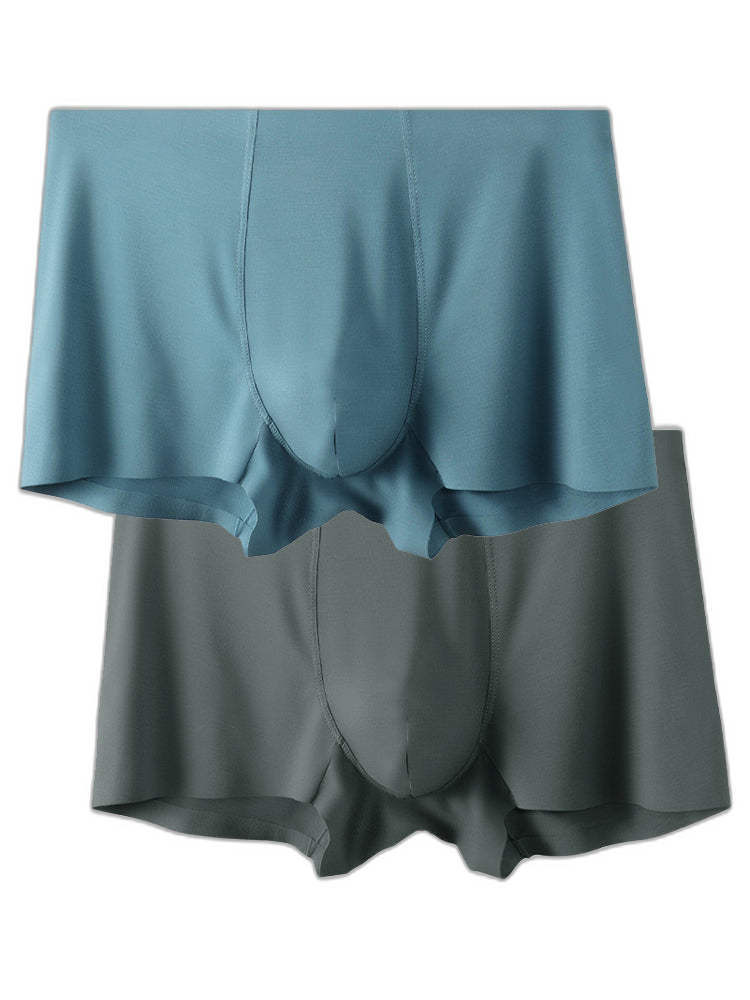 2 Pack Cooling Seamless Ball Support Pouch Trunks