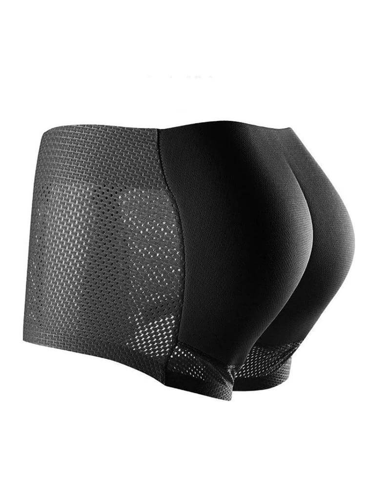 Men's Sexy Breathable Padded Buttock Boxer Briefs