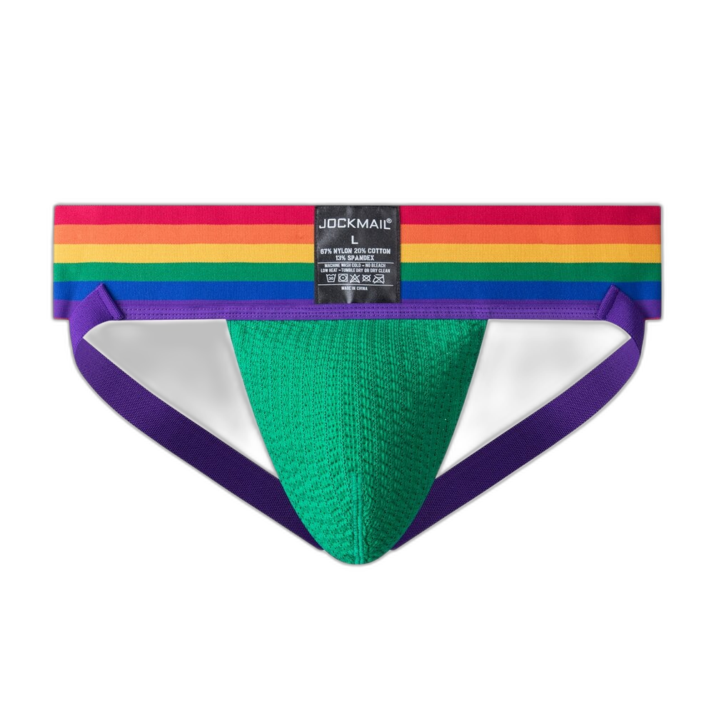 Jockmail Rainbow Pride Jockstrap