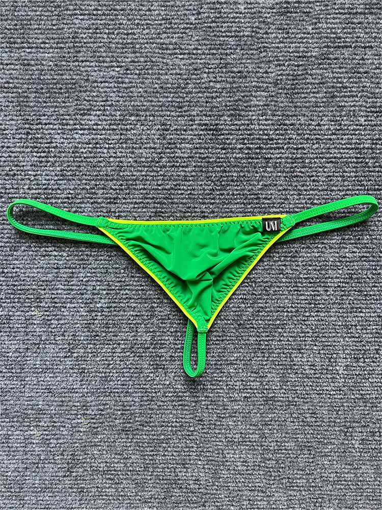 Men's Japanese Style Slim Fit Ice Silk Thin Thong