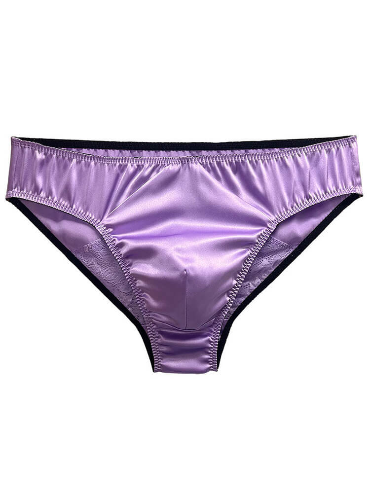Men's Sexy Soft Mulberry Silk Seamless Briefs