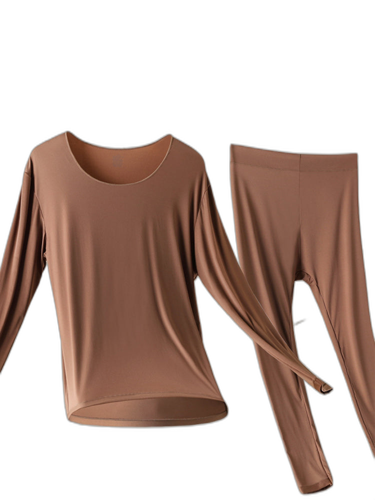 Men's Skin-Friendly Ultra-Thin High-Elastic Anti-Static Thermal Base Layer Tops & Bottoms