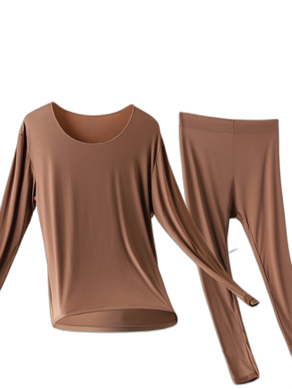 Men's Skin-Friendly Ultra-Thin High-Elastic Anti-Static Thermal Base Layer Tops & Bottoms