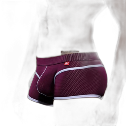 2 Pack Breathable Mesh Lightweight Summer Men's Boxer Briefs