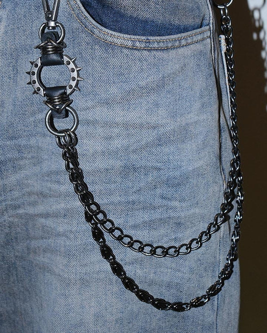 Punk Style Metal Chain Accessory