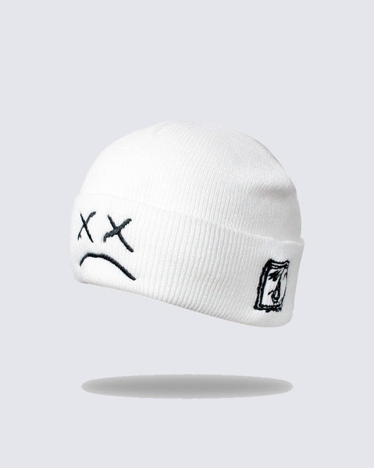 Street Embroidered Knitted Beanie