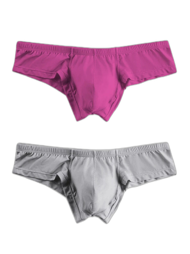 2 Pack Big Support Pouch Modal Men's Briefs