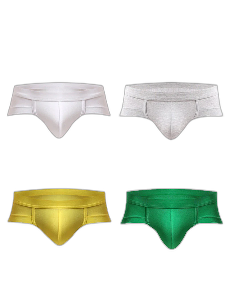 4 Pack Modal Soft Breathable Support Pouch Underwear