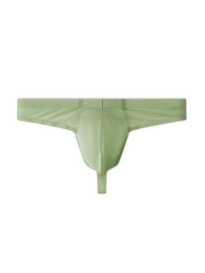 3 Pack Men's Solid Color Seamless Comfort Quick-Dry Breathable Thongs