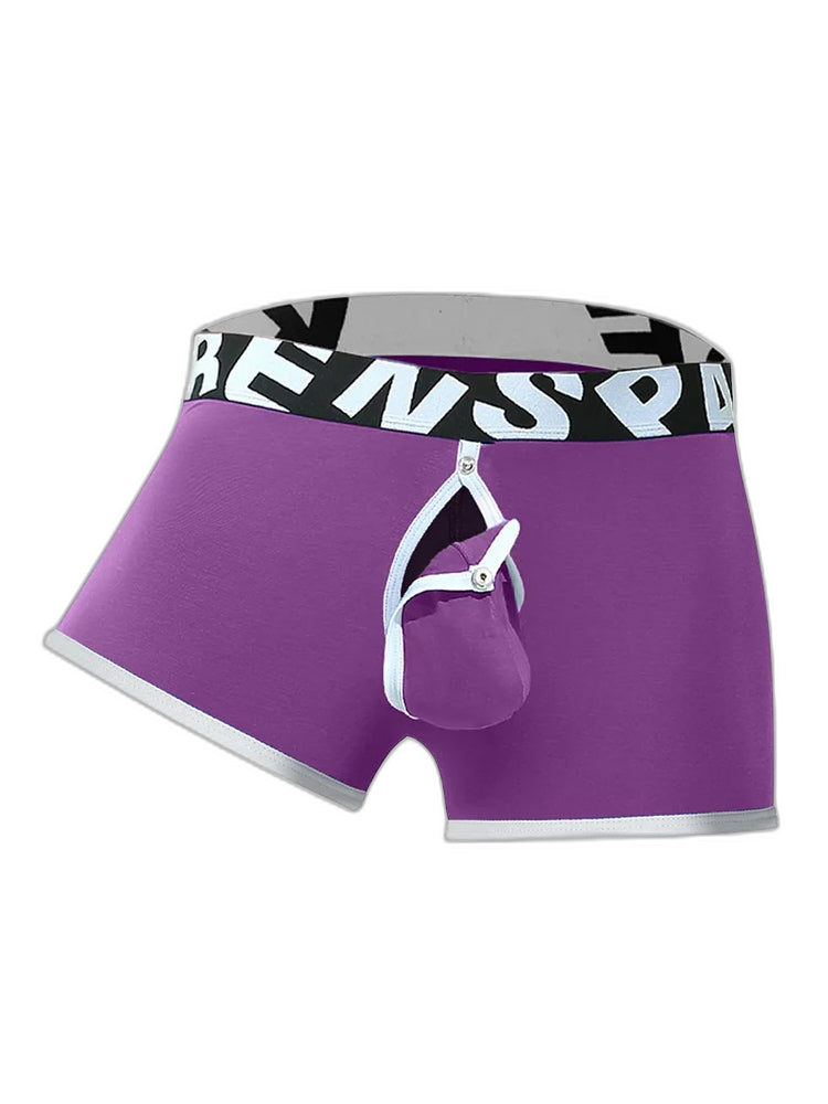 2 Pack Men's Modal Sexy Breathable Classic Trunks
