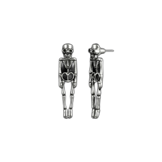 Hanging Skeleton Earrings