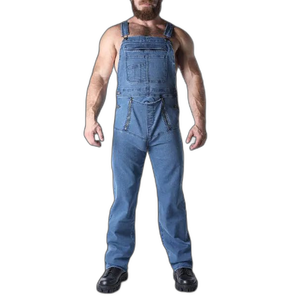 Cell Block 13 Axel Denim Overall | Black