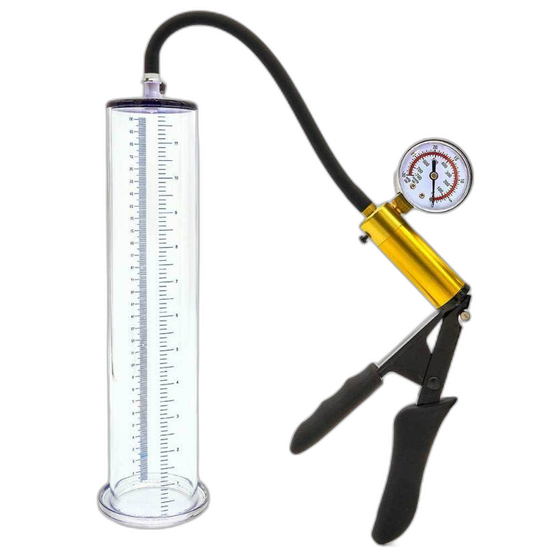 Endurance Pro Penis Pump with PSI Gauge 12 Inch x 1.75 Inch