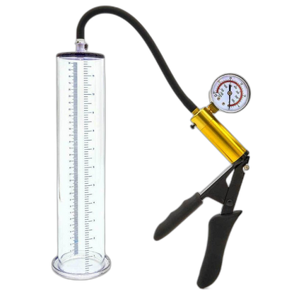 Endurance Pro Penis Pump with PSI Gauge 12 Inch x 1.75 Inch