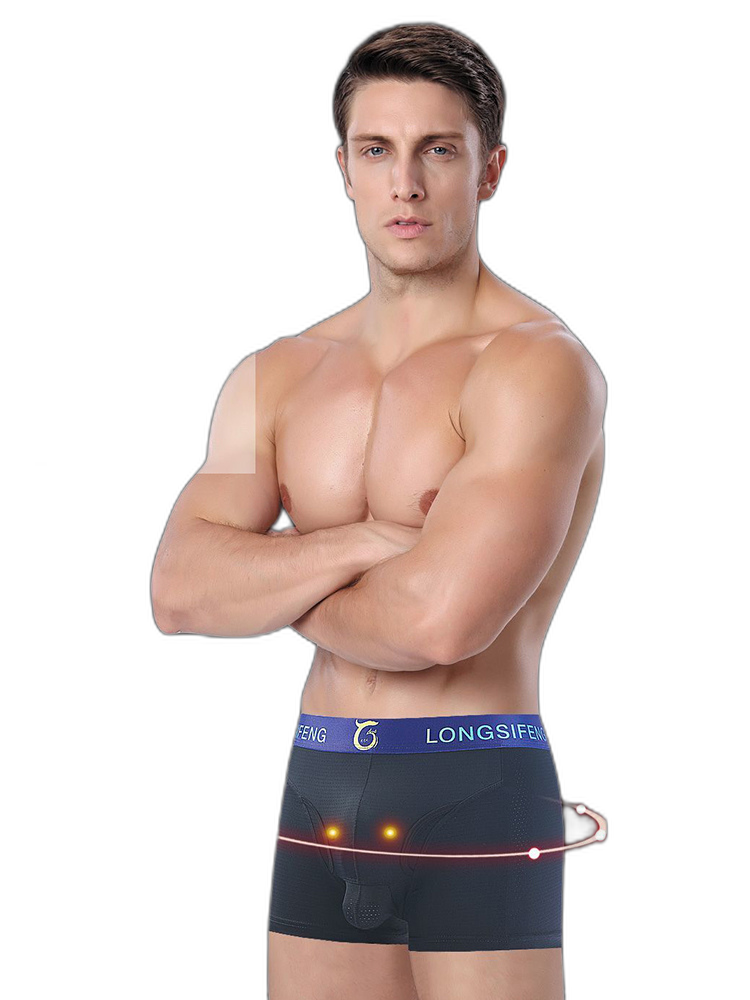 Men's Sexy Breathable Elastic Separated Pouch Trunks