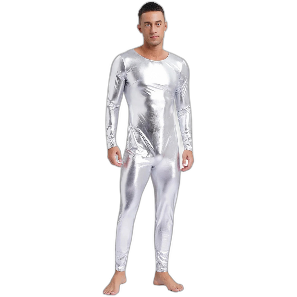 Galactic Vogue Metallic Bodysuit