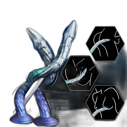 Carson - 20 Inch Long Dragon Dildo - Anal Dildo