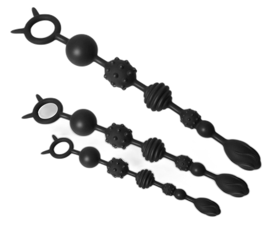 Kiki - Silicone Anal Beads - 6 Bead Anal Trainer