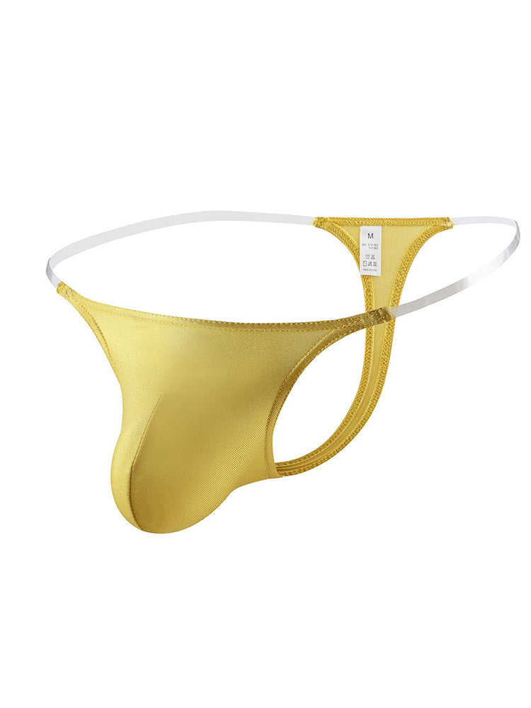 Men's Sexy Sheer Belt Invisible Thong