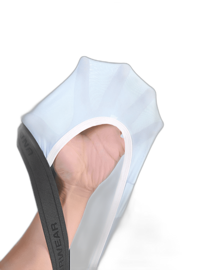 3 Pack Men's Contoured Pouch Ice Silk Thong