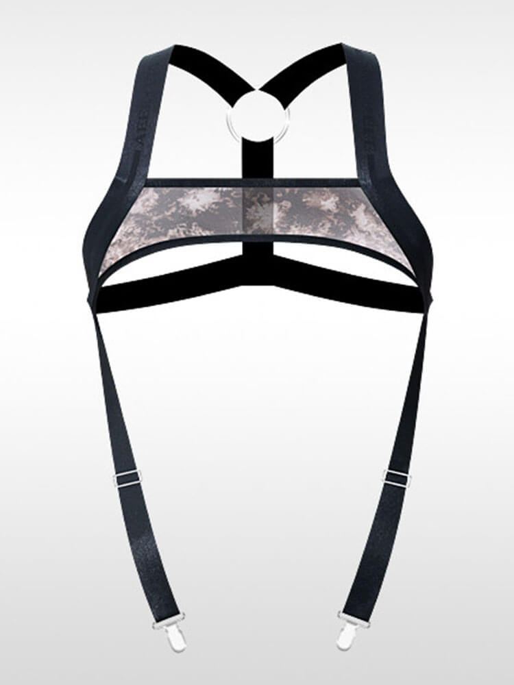 Men's Low-Rise Camouflage Harness Briefs Set