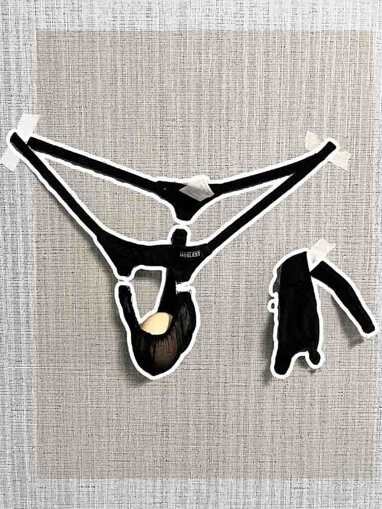 Men's Sexy Hollow Thin Strap Interchangeable Thong