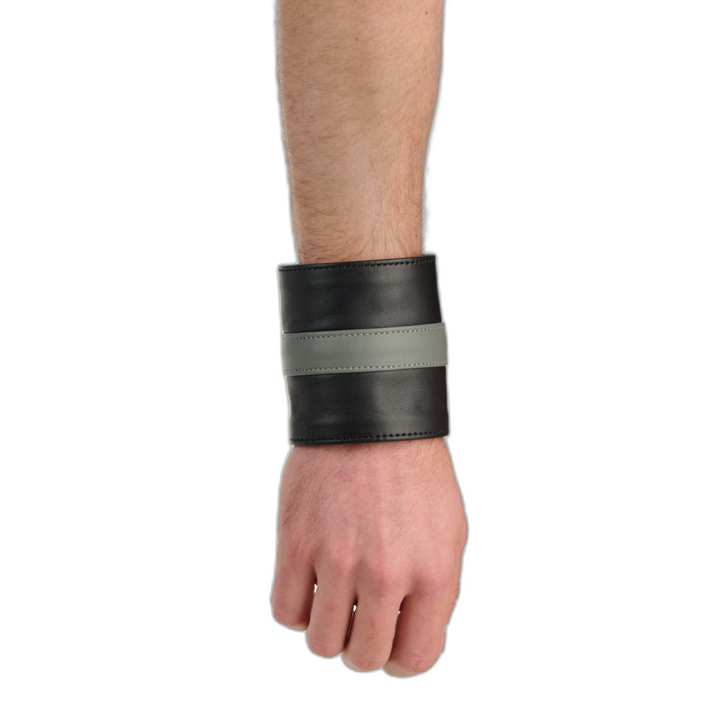 Prowler RED Leather Wrist Wallet Black Grey