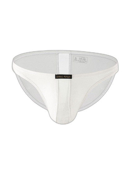 2 Pack Men's Solid Sexy Low-Rise Briefs