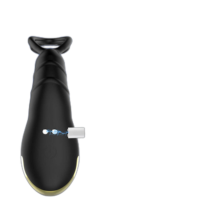 Wave - App and Remote Controlled Prostate Massager with Double Cock Rings