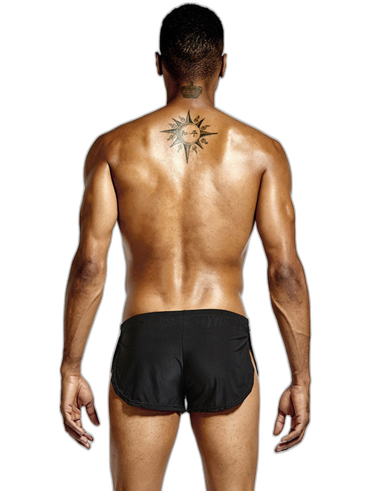4 Pack Men’s Sexy High Vent Boxer Shorts