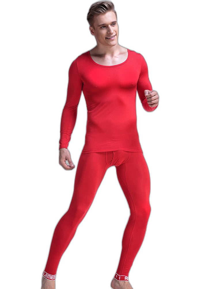 Men's Ultra Soft Thermal Underwear Set