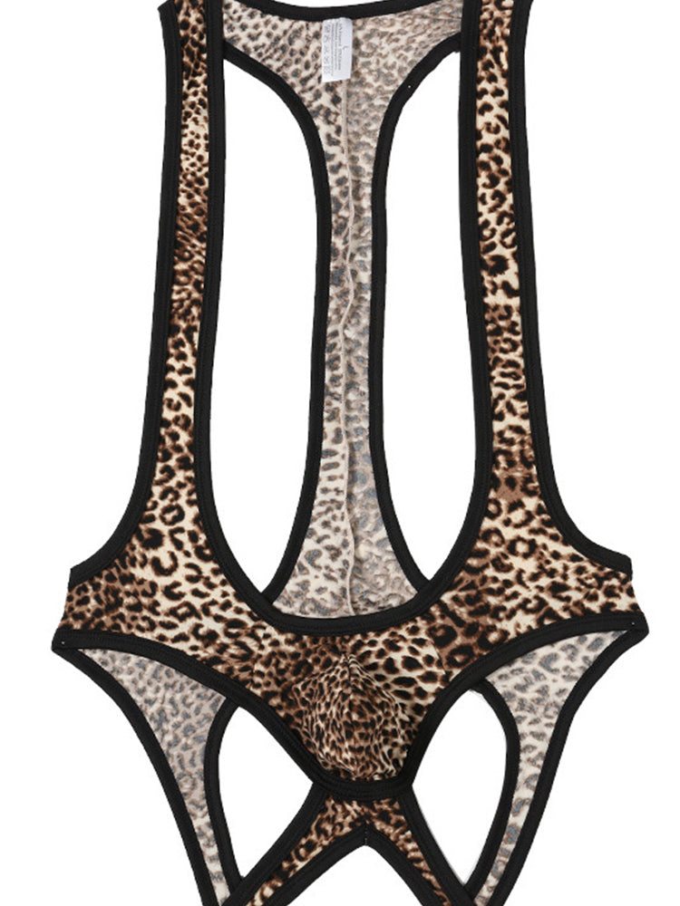 Men's Mesh Breathable One-piece Bodysuit