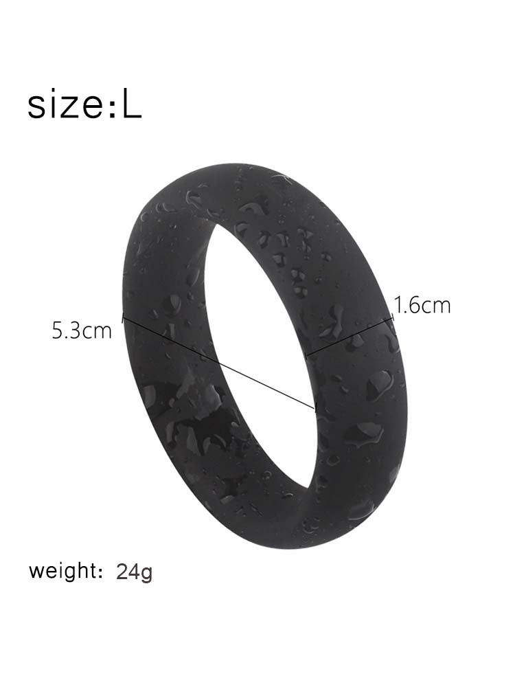 Silicone Locking Sperm Ring Set