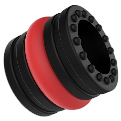 ruff GEAR Silicone Grip Ball Stretcher Black Red
